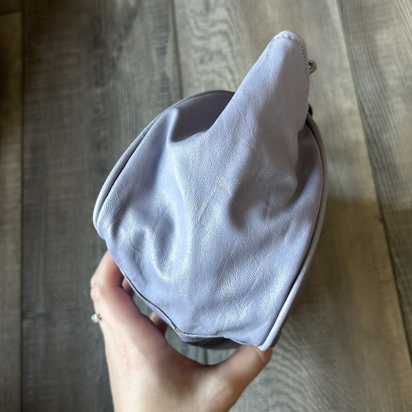 LULU by Lulu Guinness Lilac Shoulder Bag With Chunky Chain - Picture 6 of 8